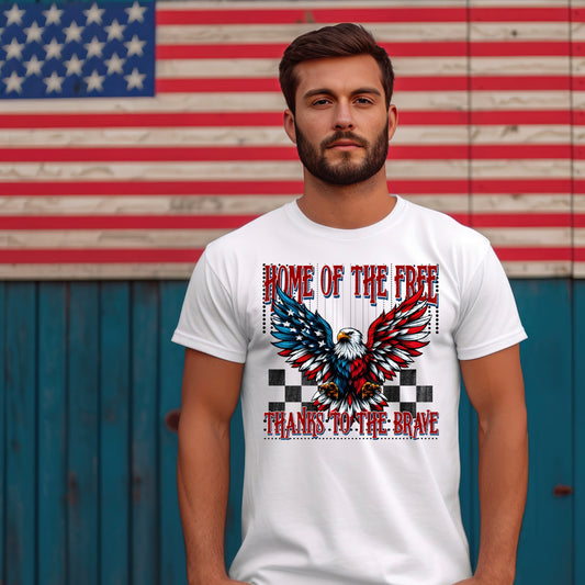 HOME OF THE FREE PNG DESIGN