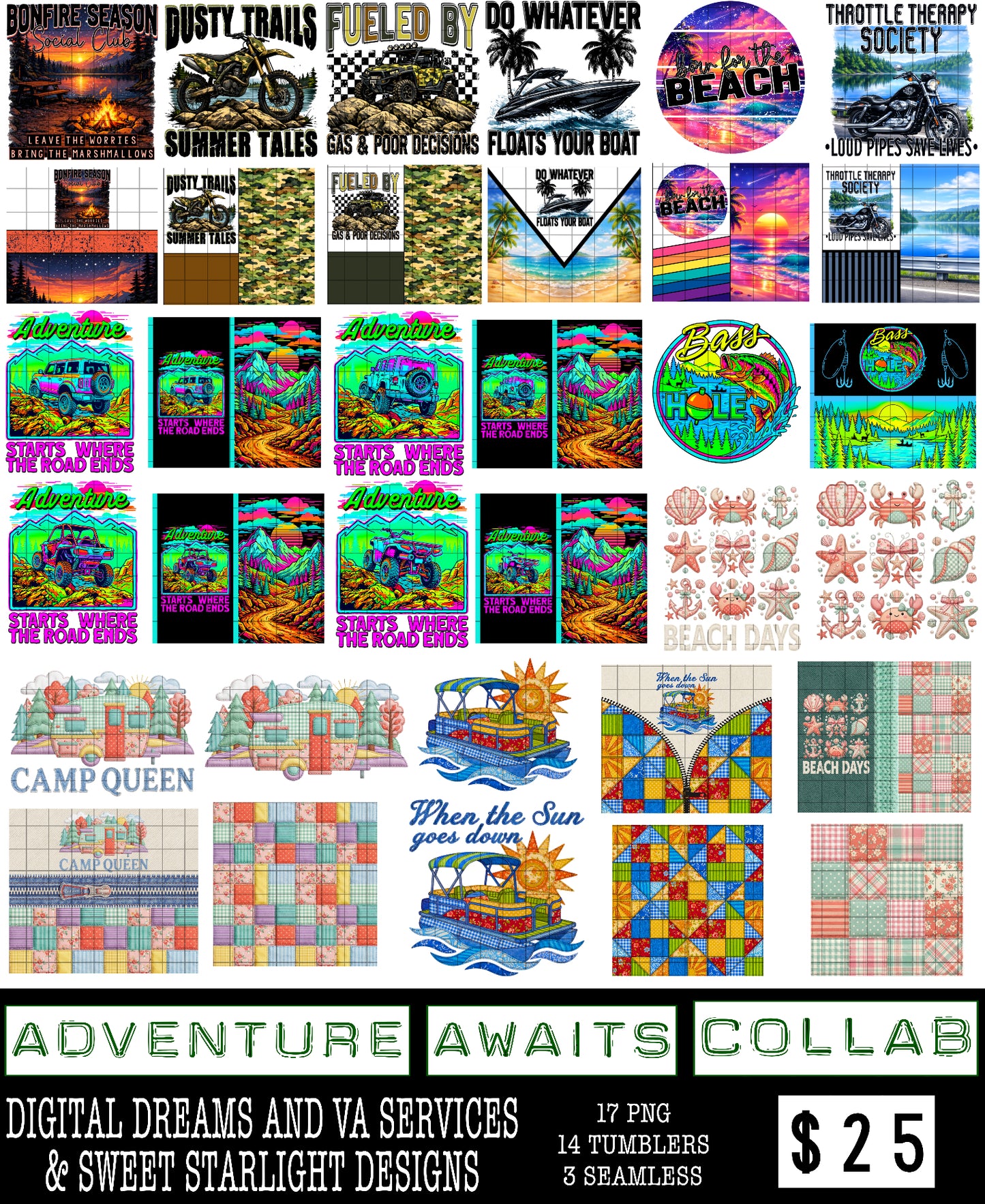ADVENTURE AWAITS COLLAB W/ SWEET STARLIGHT DESIGNS