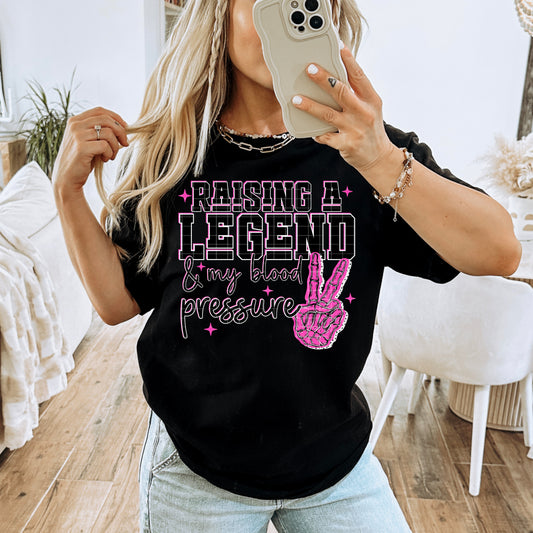 RAISING A LEGEND PNG DESIGN