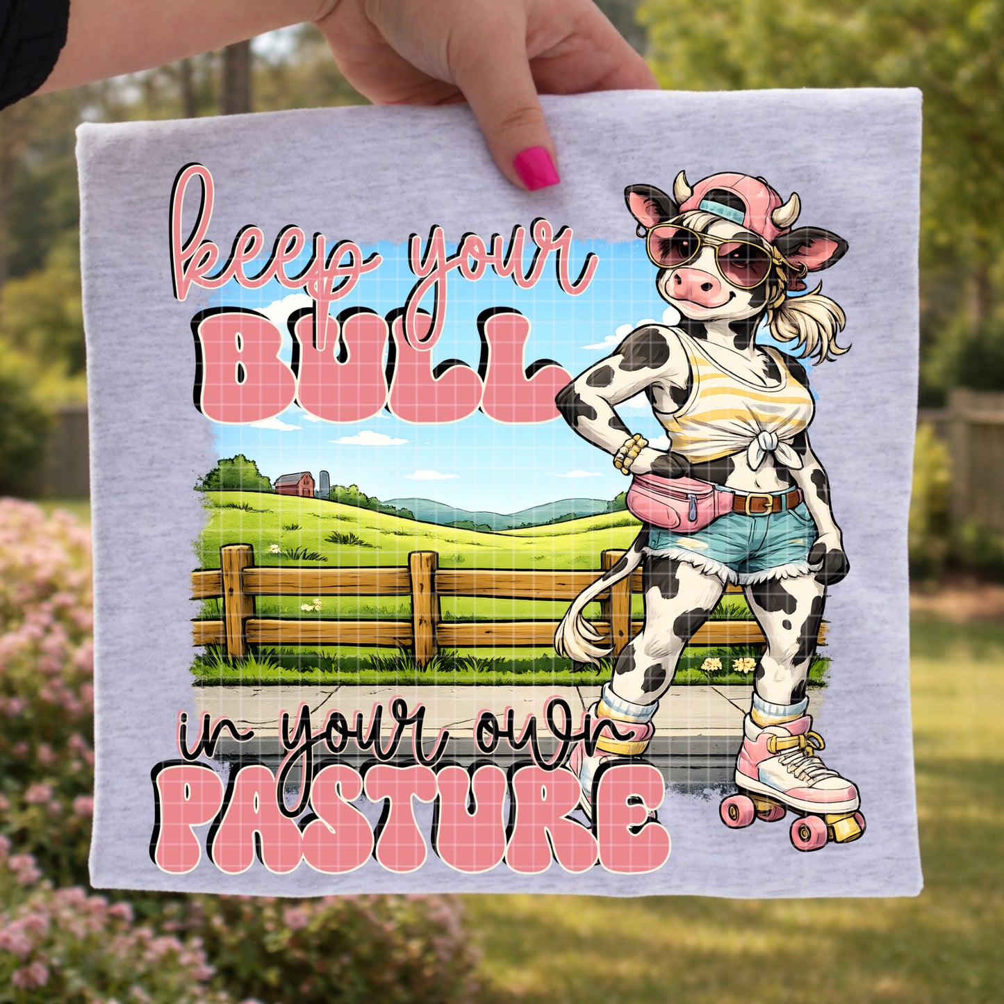 KEEP YOUR BULL PNG DESIGN