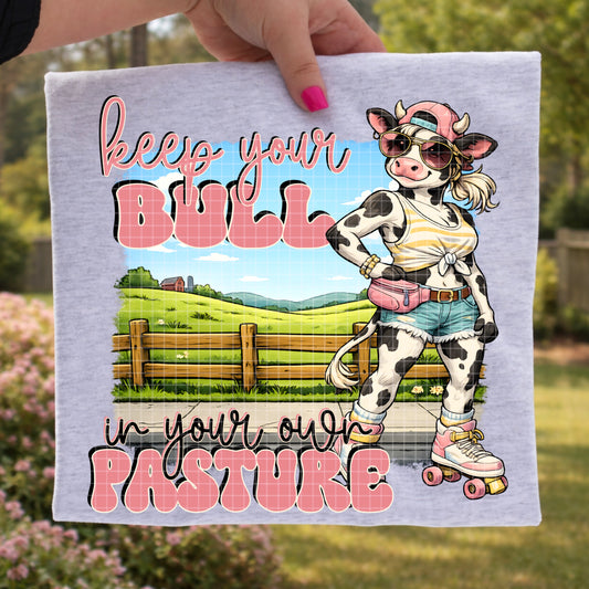 KEEP YOUR BULL PNG DESIGN
