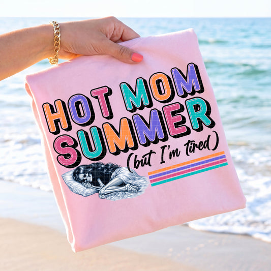 HOT GIRL/MOM SUMMER PNG DESIGN