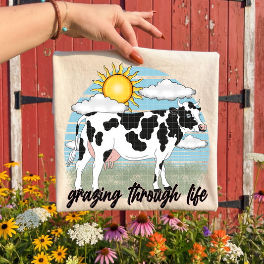 GRAZING THROUGH LIFE PNG DESIGN