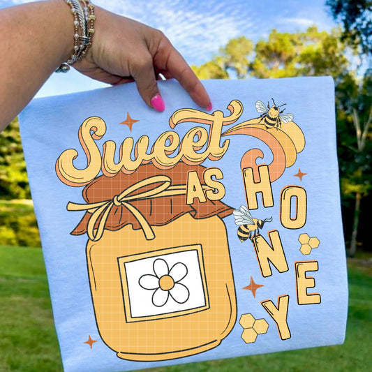 SWEET AS HONEY PNG DESIGN
