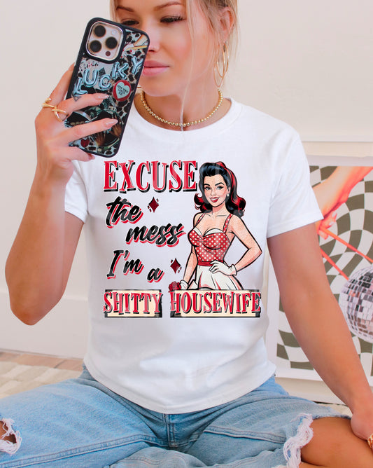 EXCUSE THE MESS PNG DESIGN