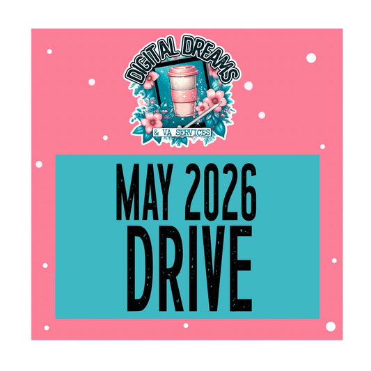 MAY 2026 DRIVE