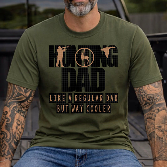 HUNTING DAD PNG DESIGN