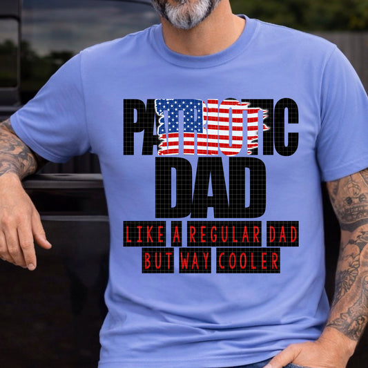 PATRIOTIC DAD PNG DESIGN