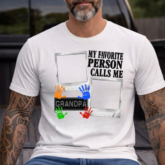 MY FAVORITE PEOPLE/PERSON GRANDPA PNG DESIGN