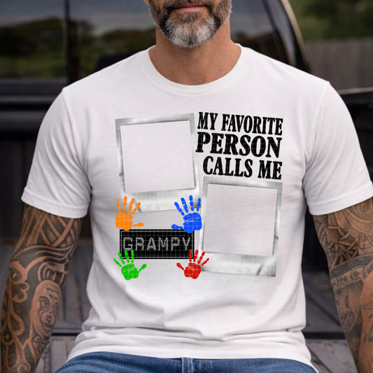MY FAVORITE PEOPLE/PERSON GRAMPY PNG DESIGN