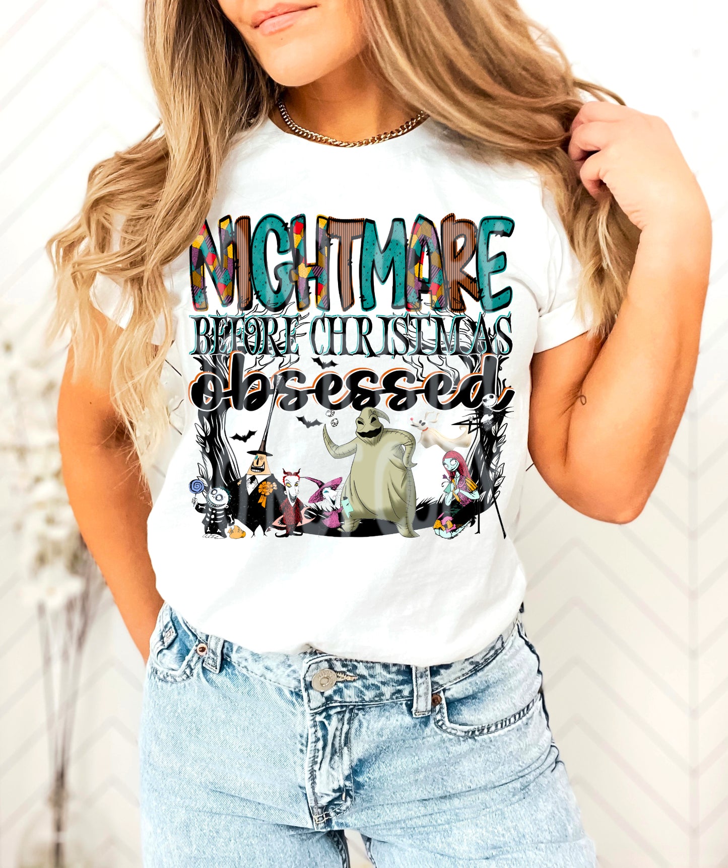 NIGHTMARE OBSESSED PNG DESIGN