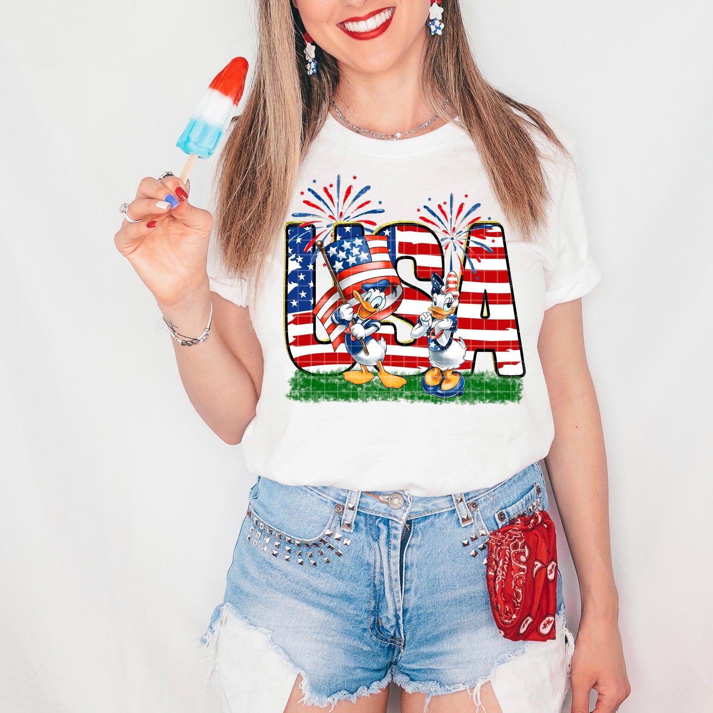 USA DUCKS PNG DESIGN