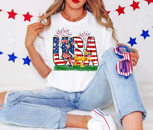 USA DOGS PNG DESIGN