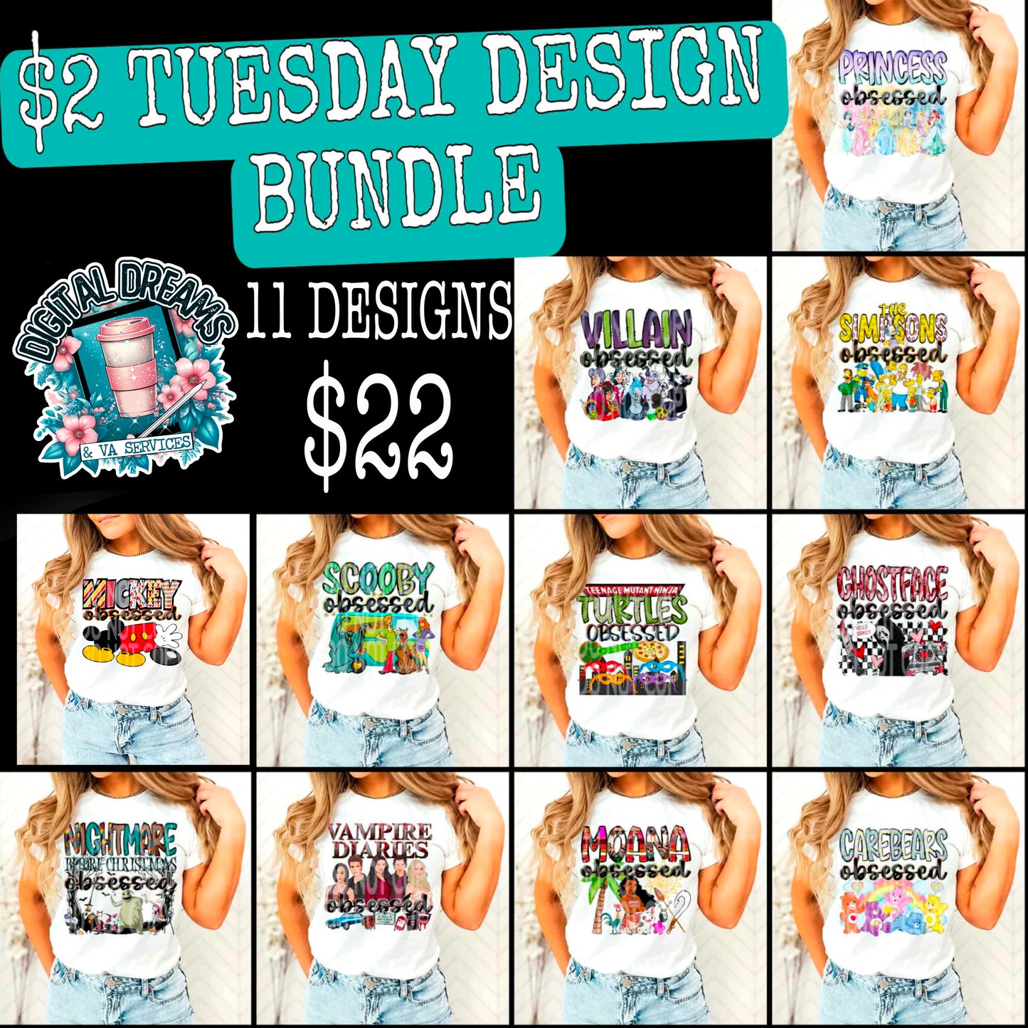 $2 DESIGN BUNDLE - 5/6