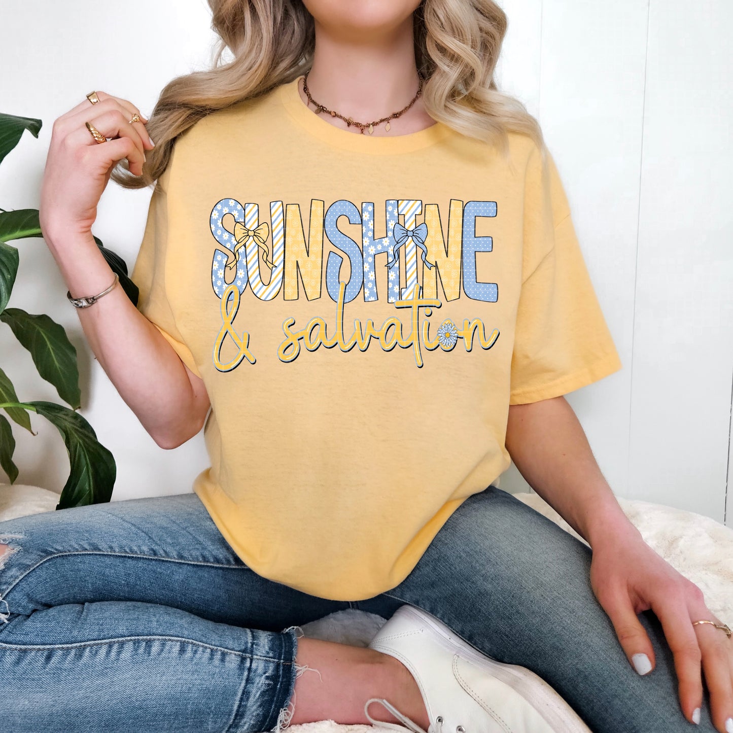 SUNSHINE & SALVATION PNG DESIGN