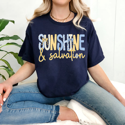 SUNSHINE & SALVATION PNG DESIGN
