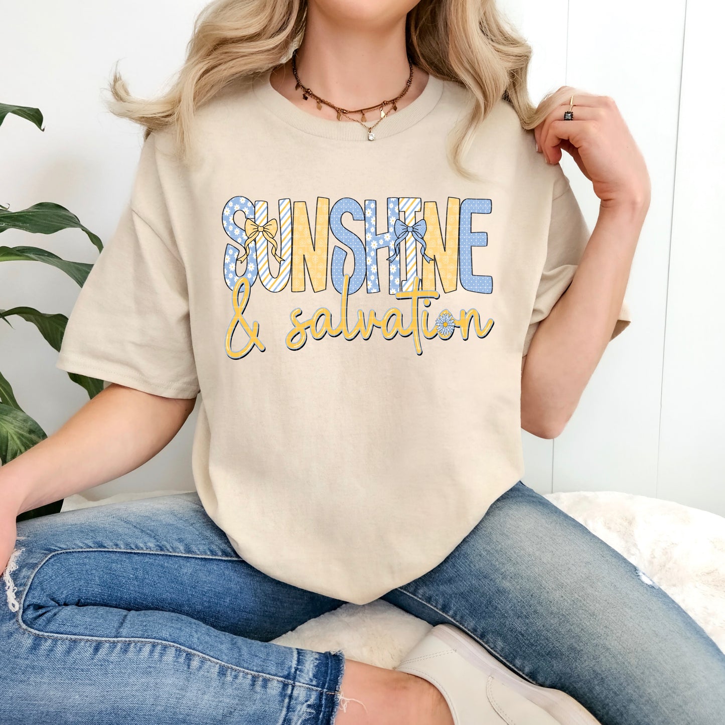 SUNSHINE & SALVATION PNG DESIGN