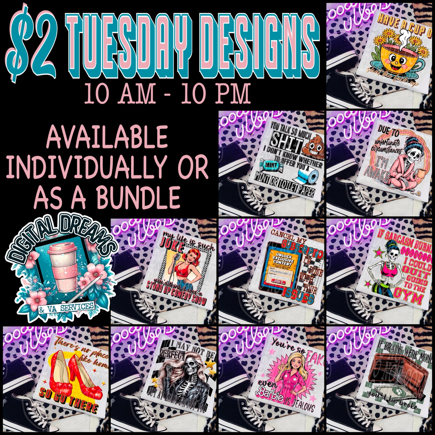 $2 DESIGN BUNDLE - 5/20