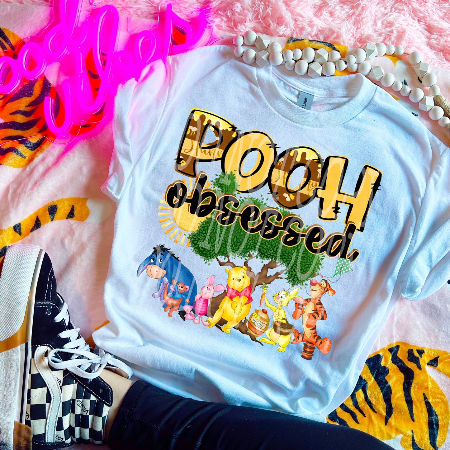 POOH OBSESSED PNG DESIGN