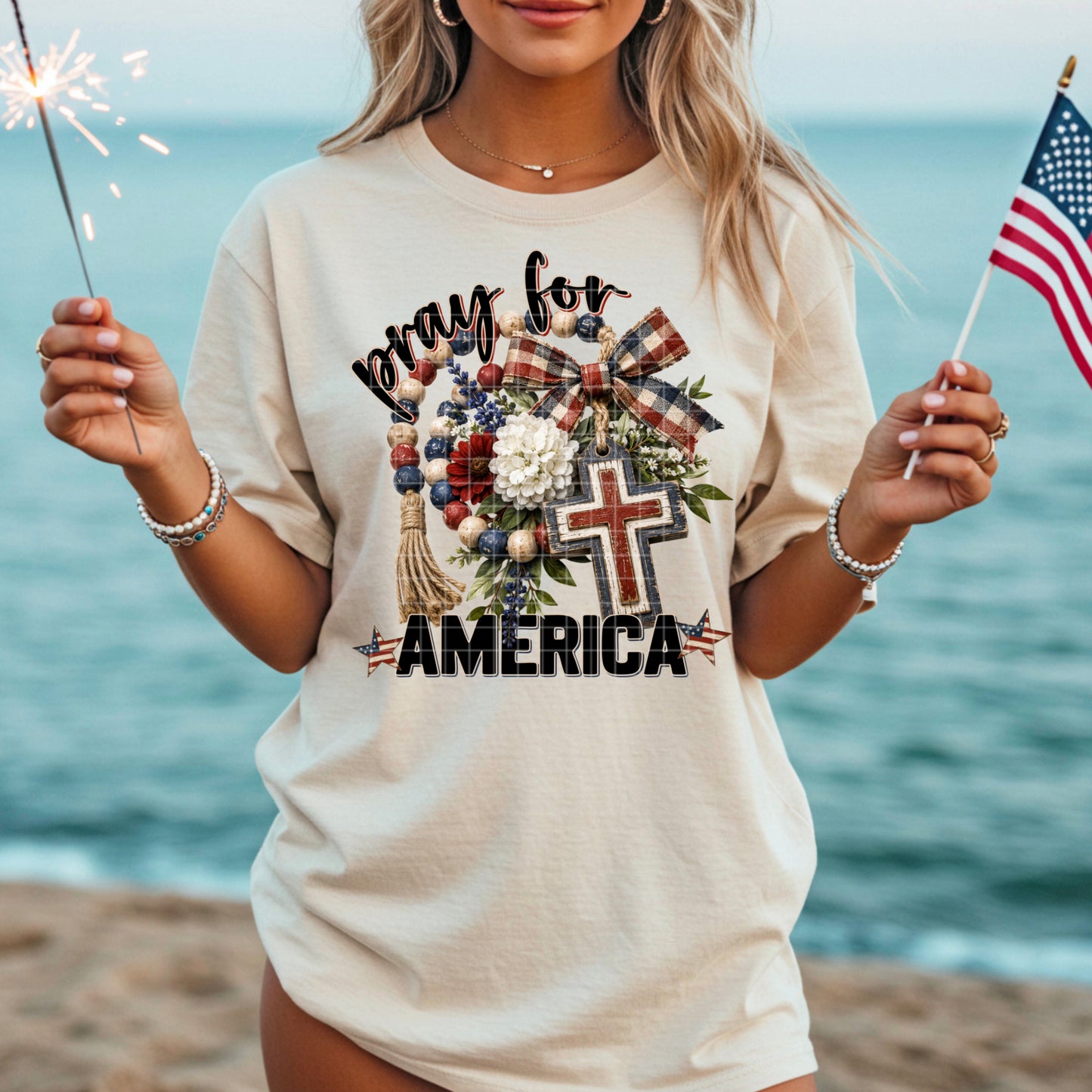 PRAY FOR AMERICA PNG DESIGN