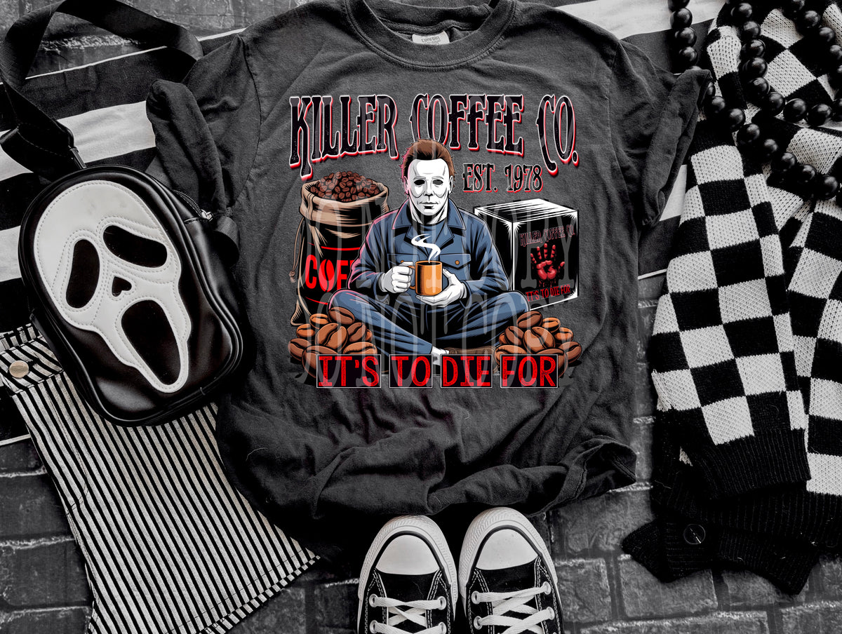 KILLER COFFEE CO MICHAEL PNG DESIGN