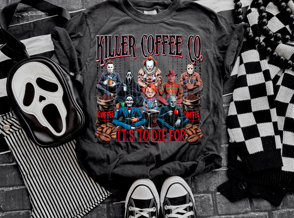 KILLER COFFEE CO PNG DESIGN