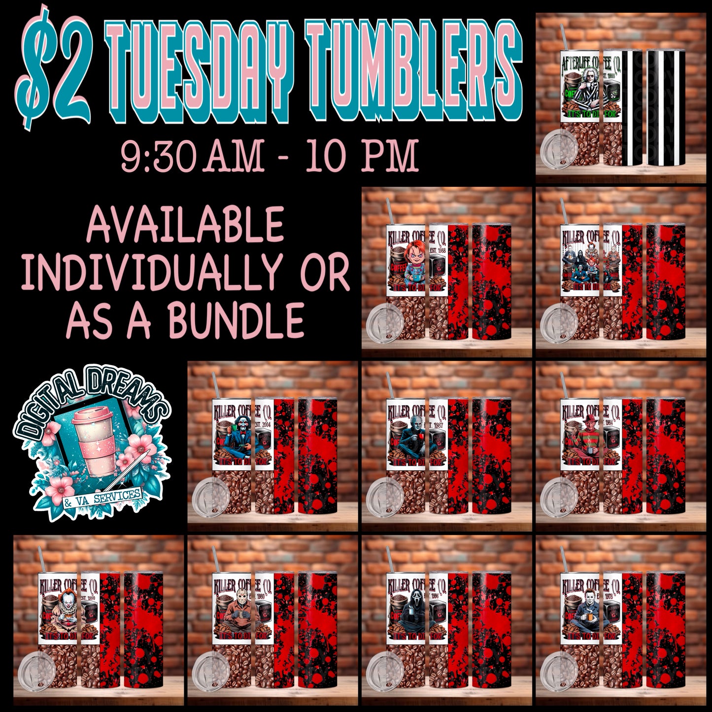 $2 TUMBLER BUNDLE - 6/24