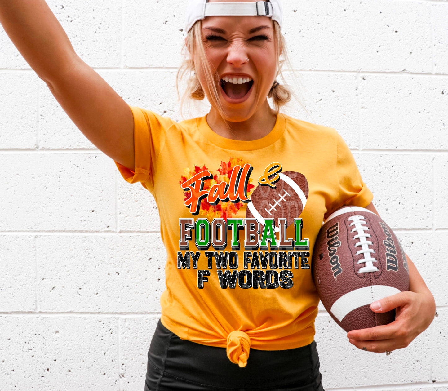 FALL & FOOTBALL PNG DESIGN