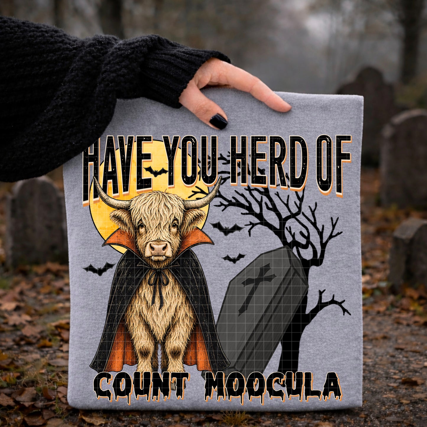 HAVE YOU HERD OF COUNT MOOCULA PNG DESIGN