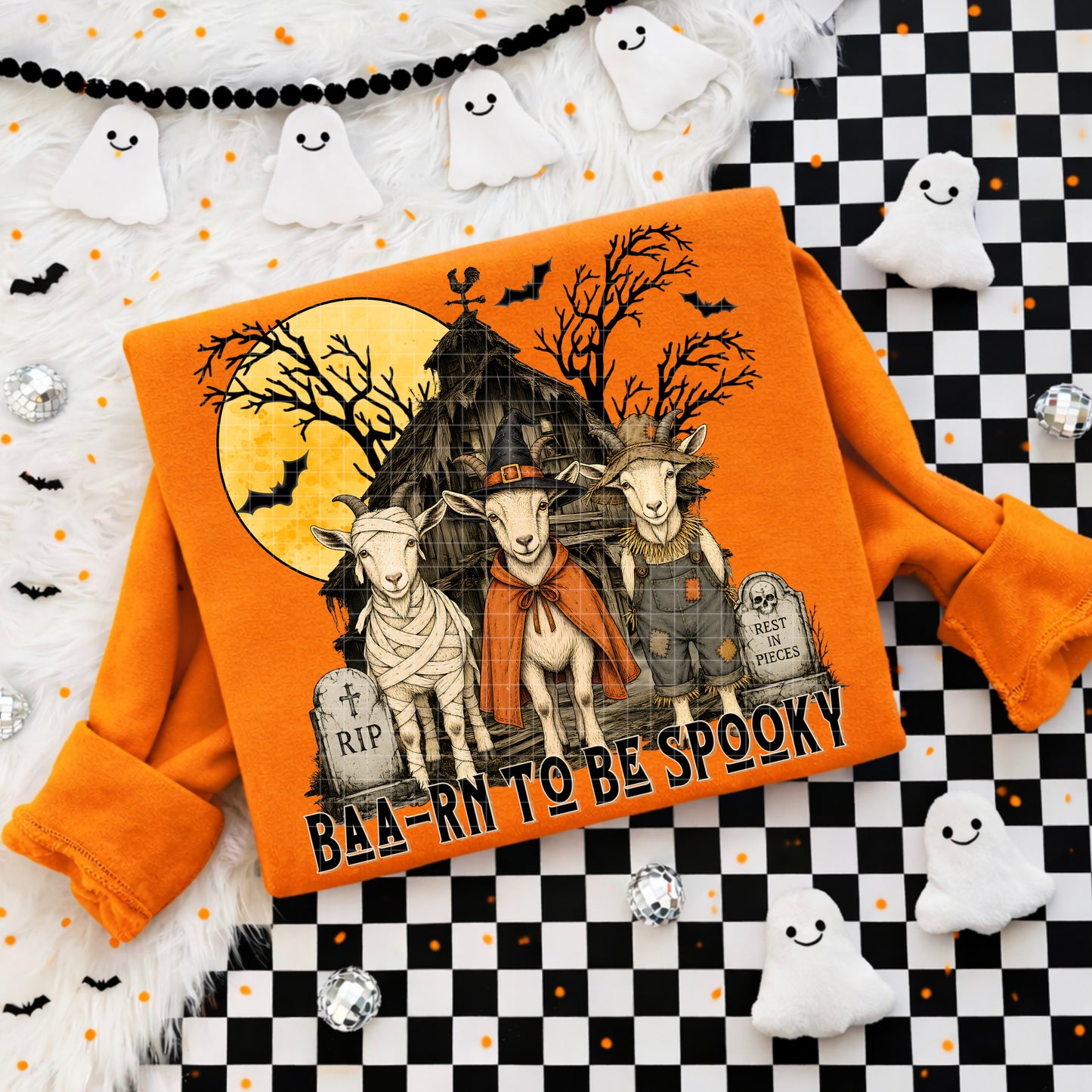 BAA-RN TO BE SPOOKY PNG DESIGN