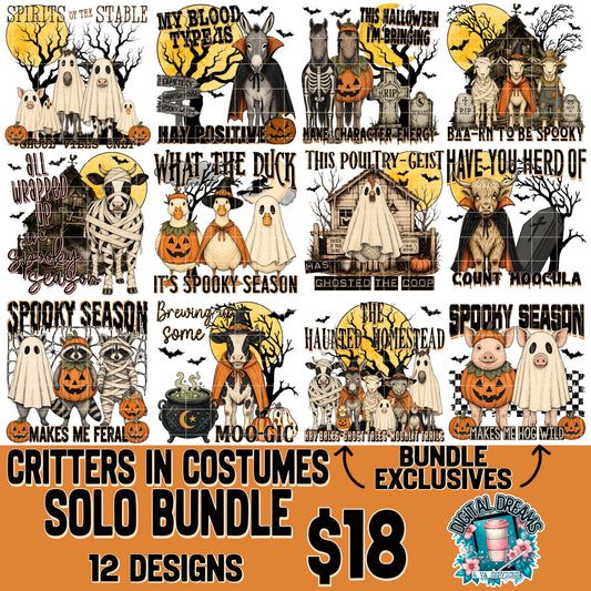 CRITTERS IN CUSTOMS SOLO BUNDLE
