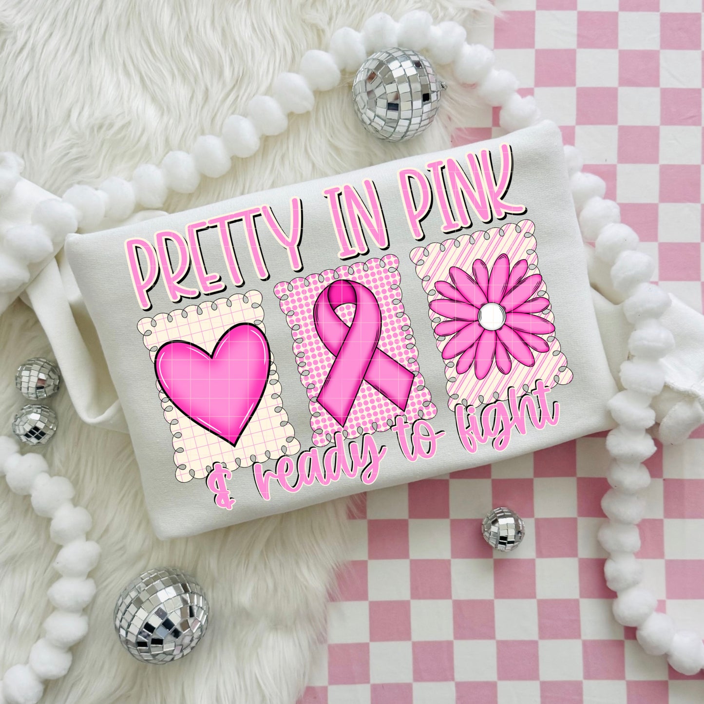 PRETTY IN PINK PNG DESIGN