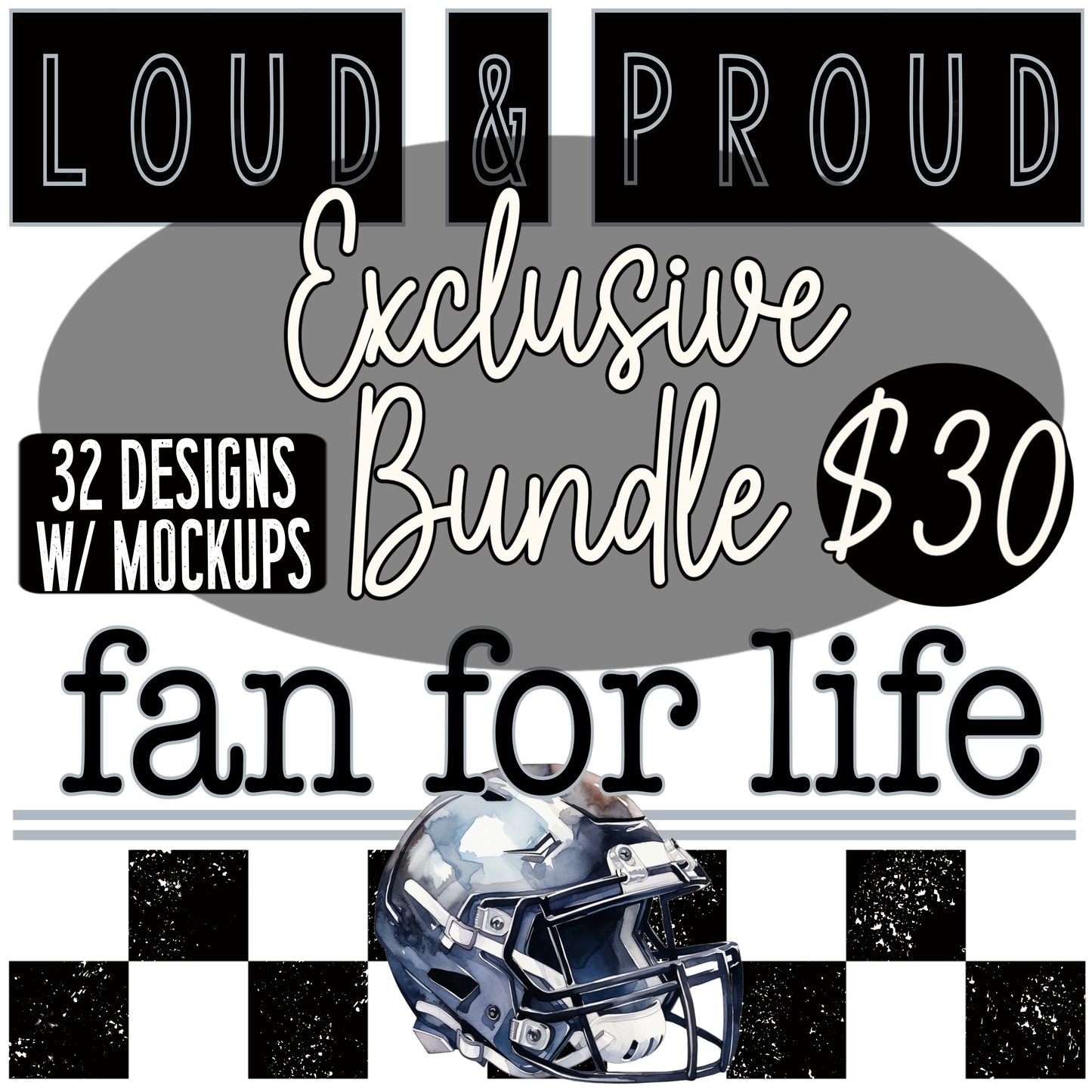 EXCLUSIVE FAN FOR LIFE 🏈 SOLO BUNDLE