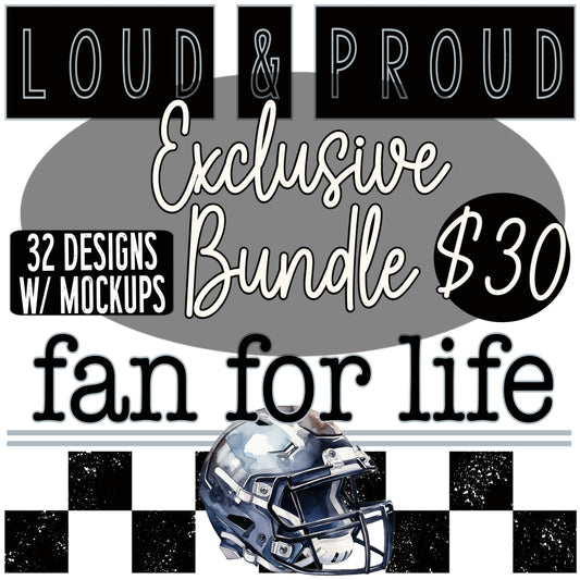 EXCLUSIVE FAN FOR LIFE 🏈 SOLO BUNDLE