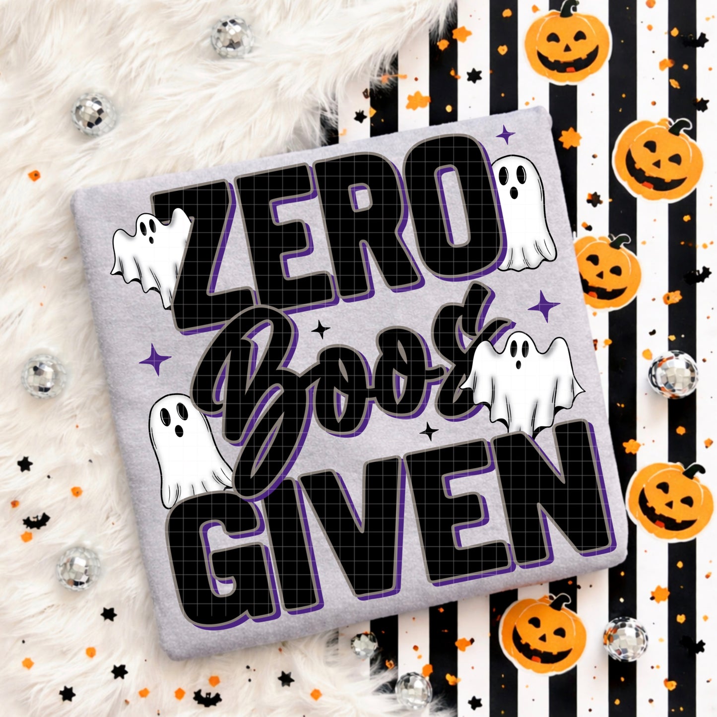 ZERO BOOS GIVEN PNG DESIGN