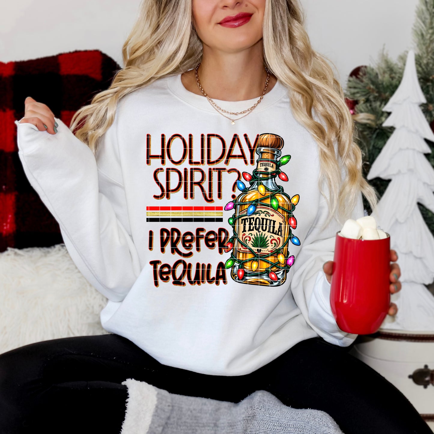 HOLIDAY SPIRIT PNG DESIGN