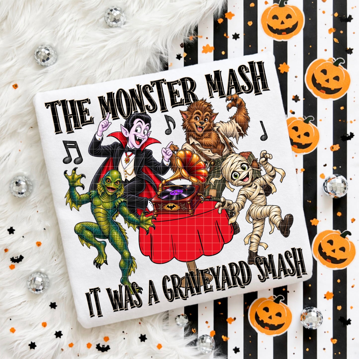 MONSTER MASH PNG DESIGN