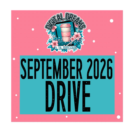 SEPTEMBER 2026 DRIVE