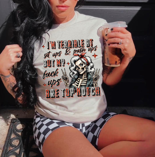 MY F*** UPS ARE TOP NOTCH PNG DESIGN