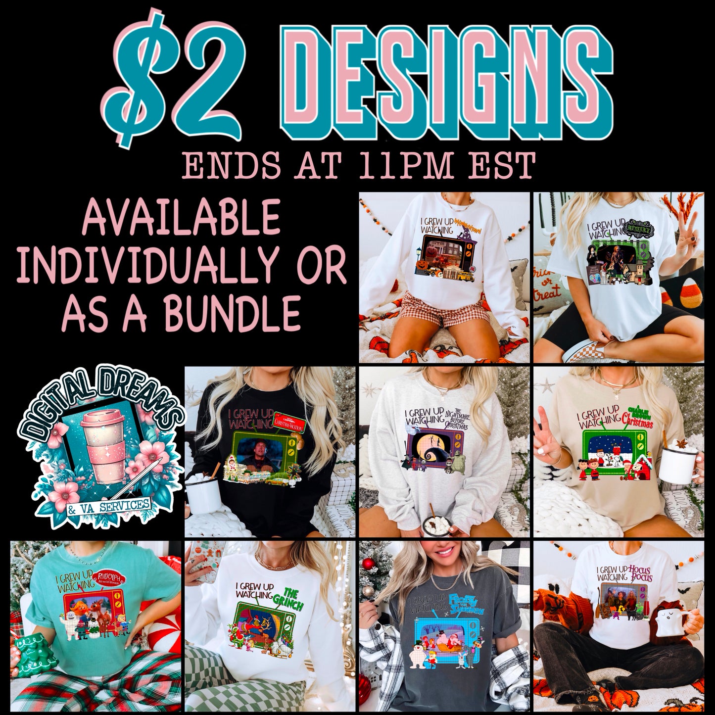 $2 DESIGN BUNDLE - 9/10