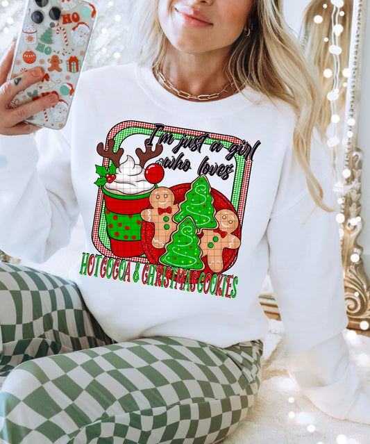 HOT COCOA & CHRISTMAS COOKIES PNG DESIGN