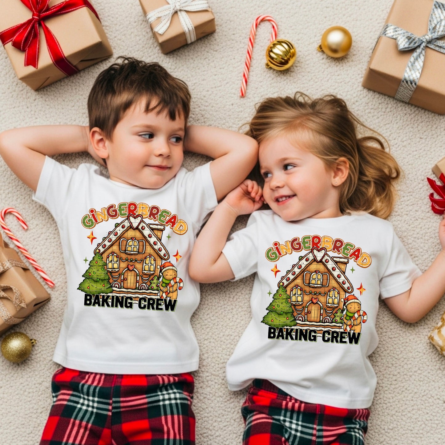 GINGERBREAD BAKING CREW PNG DESIGN