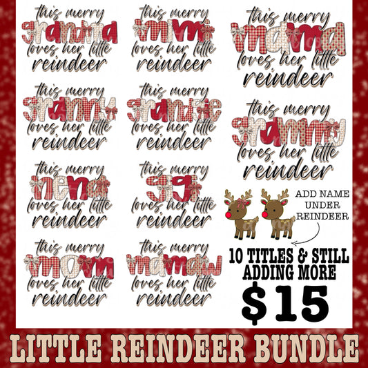 LITTLE REINDEER SOLO BUNDLE
