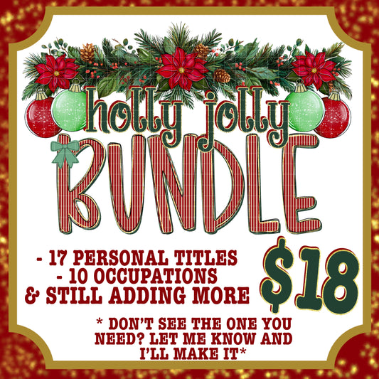 HOLLY JOLLY SOLO BUNDLE
