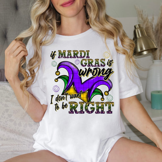 IF MARDI GRAS IS WRONG PNG DESIGN