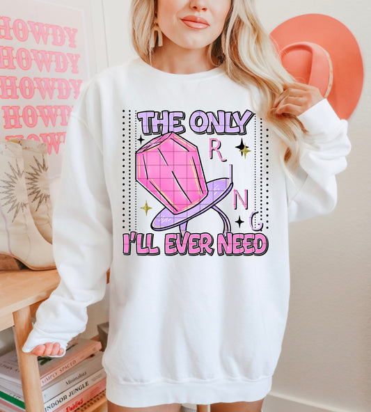 THE ONLY RING PNG DESIGN