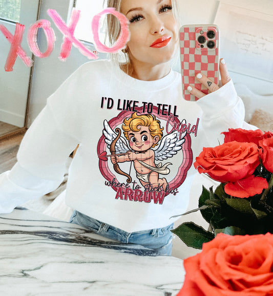 I'D LIKE TO TELL CUPID PNG DESIGN