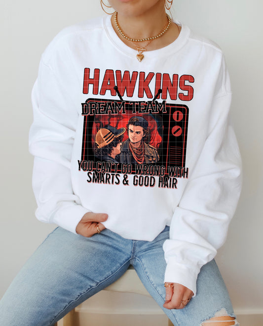 HAWKINS DREAM TEAM PNG DESIGN