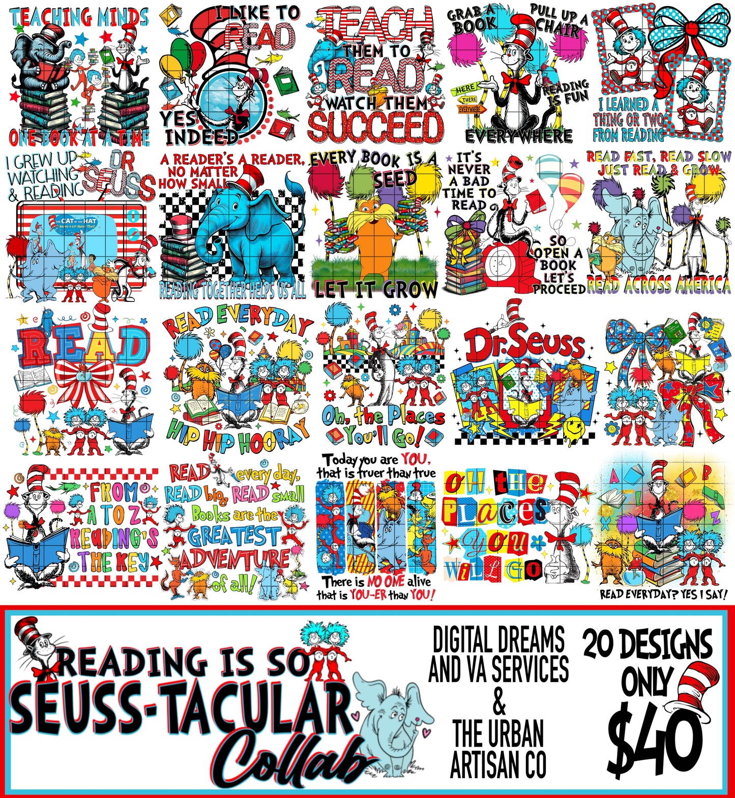 READING IS SO S-TACULAR COLLAB W/ THE URBAN ARTISAN CO