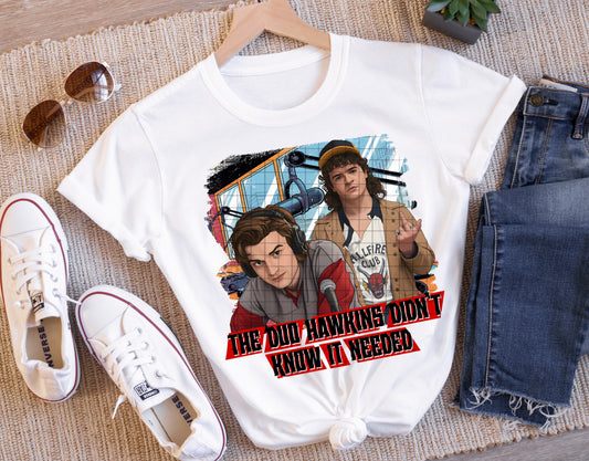 ST THE DUO HAWKINS DIDN'T KNOW IT NEEDED PNG DESIGN